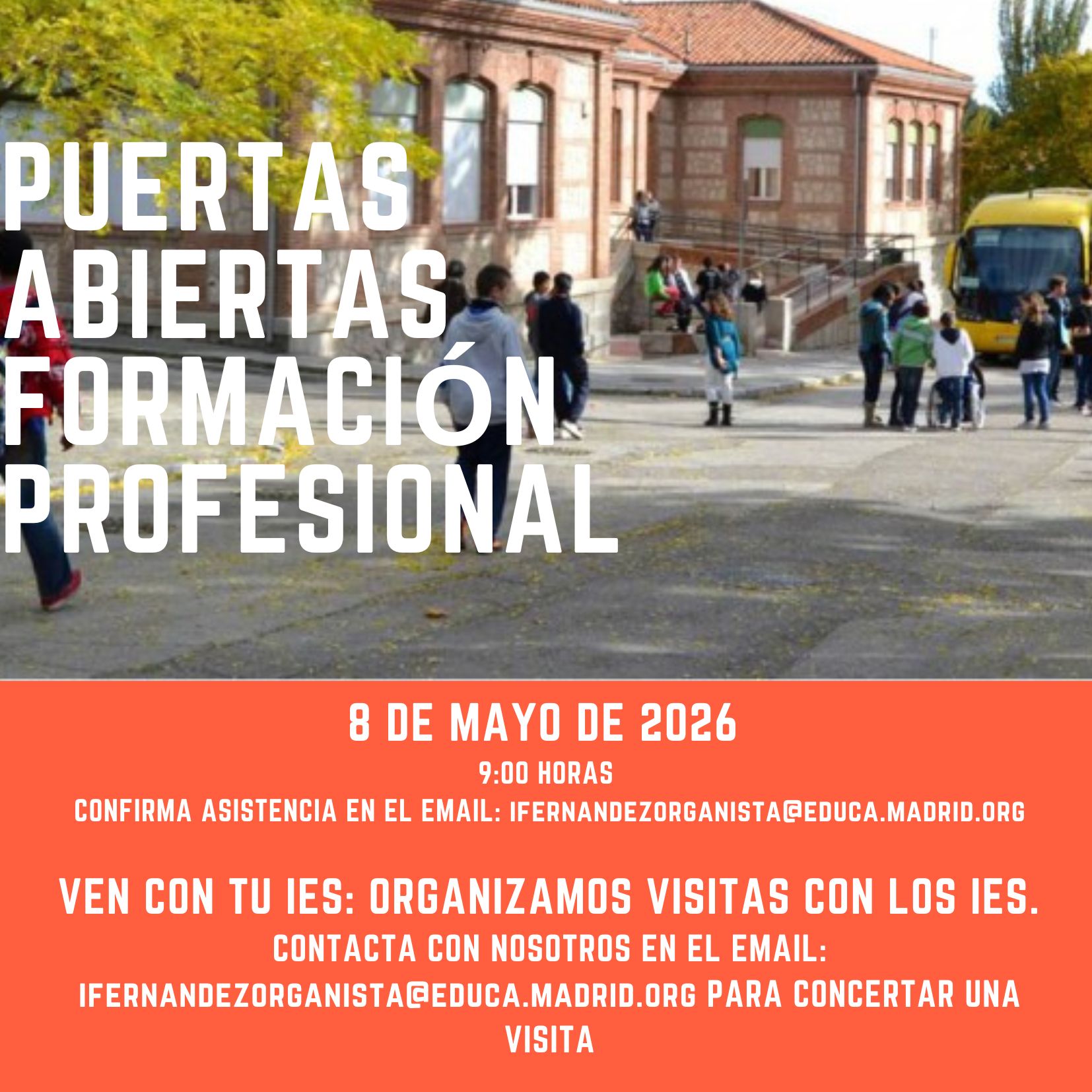 Jornadas puertas abiertas FP